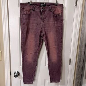 Purple Pink skinny jeans